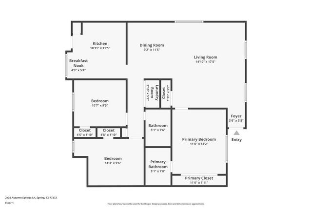 2438 Autumn Springs Lane, Spring, TX 77373