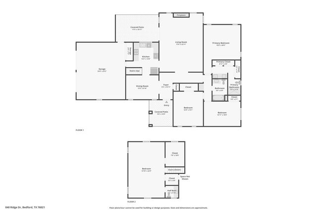 840 Ridge Drive, Bedford, TX 76021