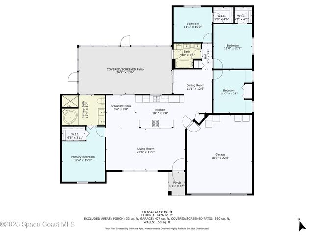 1429 Heartwellville Street NW, Palm Bay, FL 32907