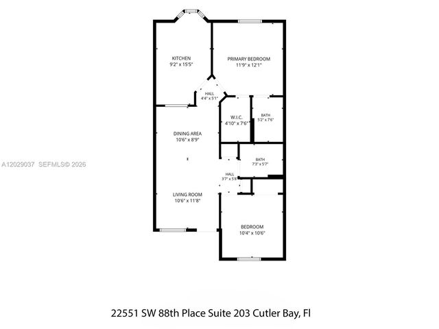 22551 SW 88th Place 2031, Cutler Bay, FL 33190