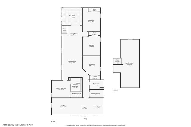 10338 Country Club Drive, Dallas, TX 75218