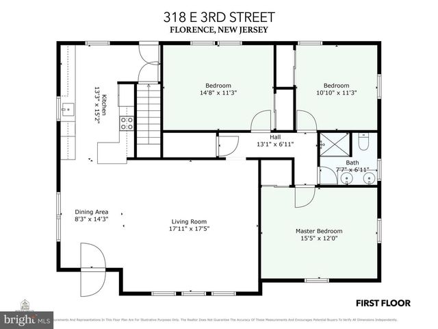 318 E 3RD STREET, Florence, NJ 08518