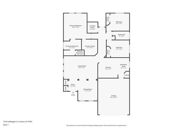 1710 Leafhopper Lane, Conroe, TX 77301