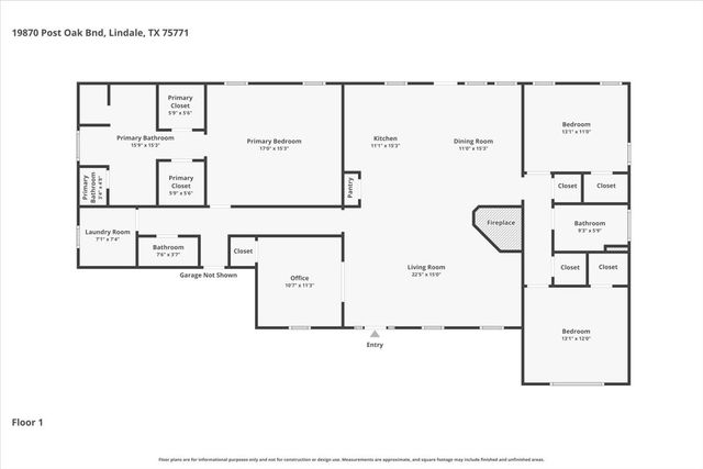 19870 Post Oak Bend, Lindale, TX 75771