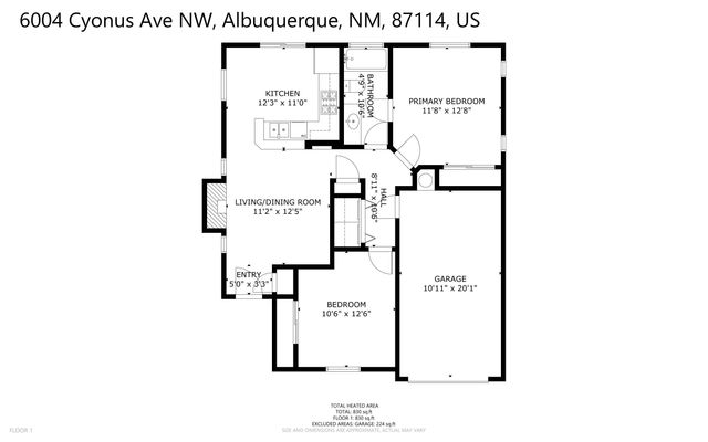 6004 Cyonus Avenue NW, Albuquerque, NM 87114
