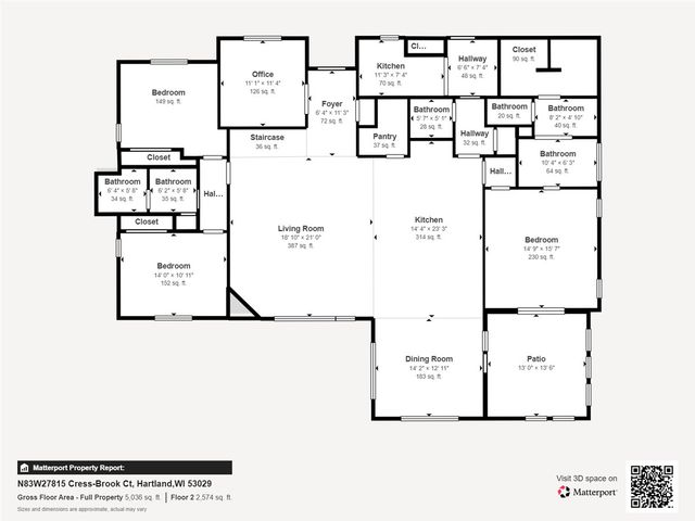 N83W27815 Cress-Brook COURT, Hartland, WI 53029