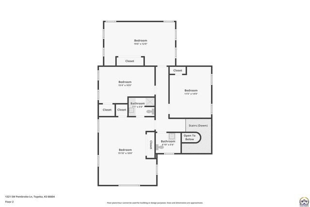 1321 SW Pembroke LN, Topeka, KS 66604
