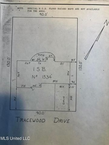 1534 Tracewood Drive, Jackson, MS 39211
