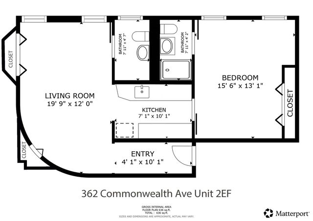 362 Commonwealth Ave 2EF, Boston, MA 02115