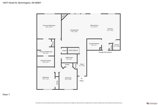 16471 Read Street, Bennington, NE 68007