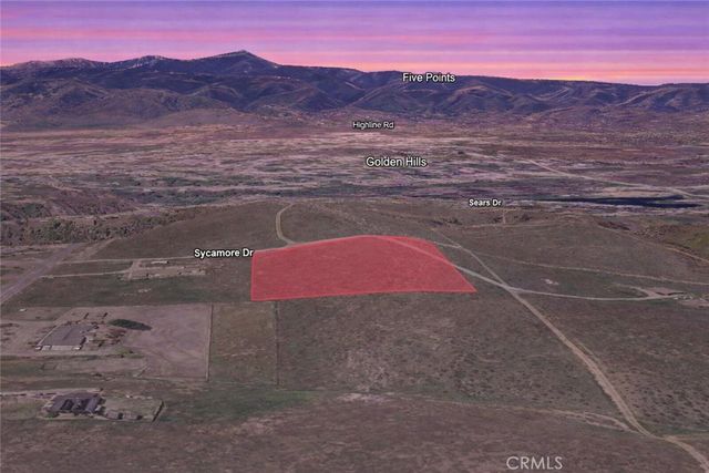 0 Sycamore Drive, Tehachapi, CA 93561