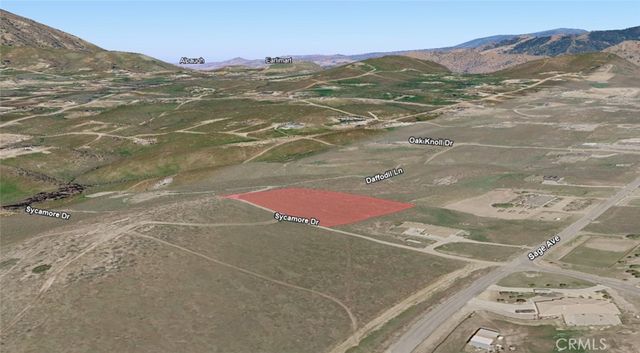 0 Sycamore Drive, Tehachapi, CA 93561