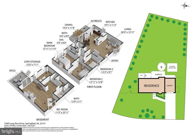 7448 LONG PINE DR, Springfield, VA 22151