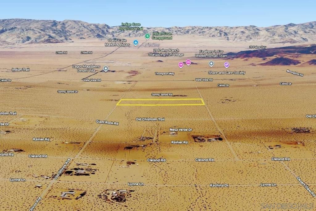 Image 14 of property listing at 0 Desert View RD, Twentynine Palms, CA 92277