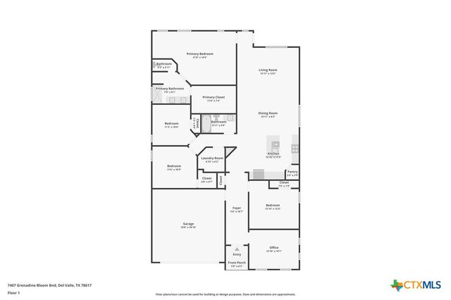 7407 Grenadine Bloom Bend, Del Valle, TX 78617
