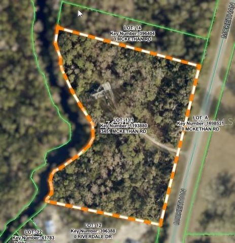 3451 MCKETHAN ROAD, Dade City, FL 33523