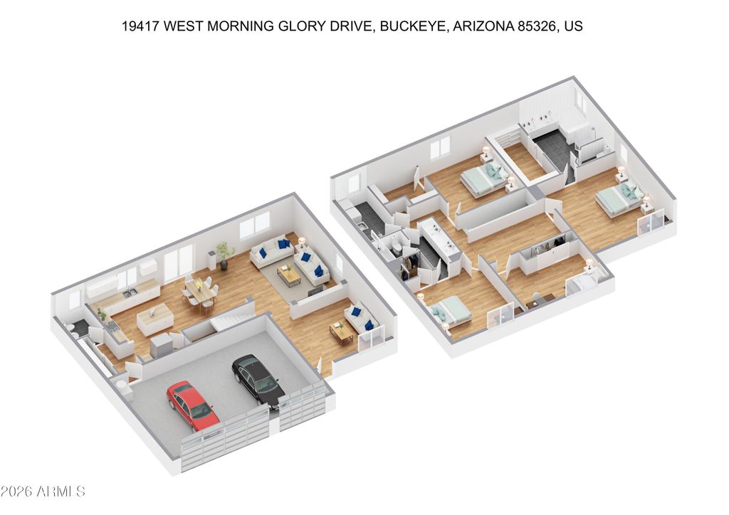 19417 W MORNING GLORY Drive, Buckeye, AZ 85326 — photo 4