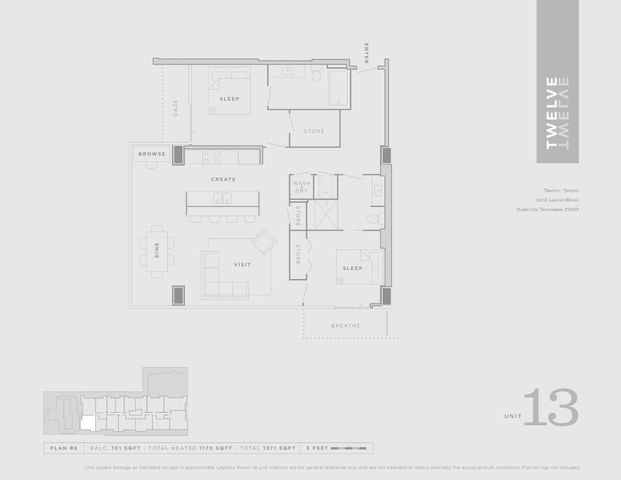 1212 Laurel St Apt 1713, Nashville, TN 37203