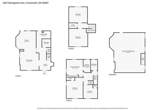 3331 Bonaparte, Cincinnati, OH 45207