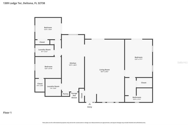 1309 LODGE TERRACE, Deltona, FL 32738