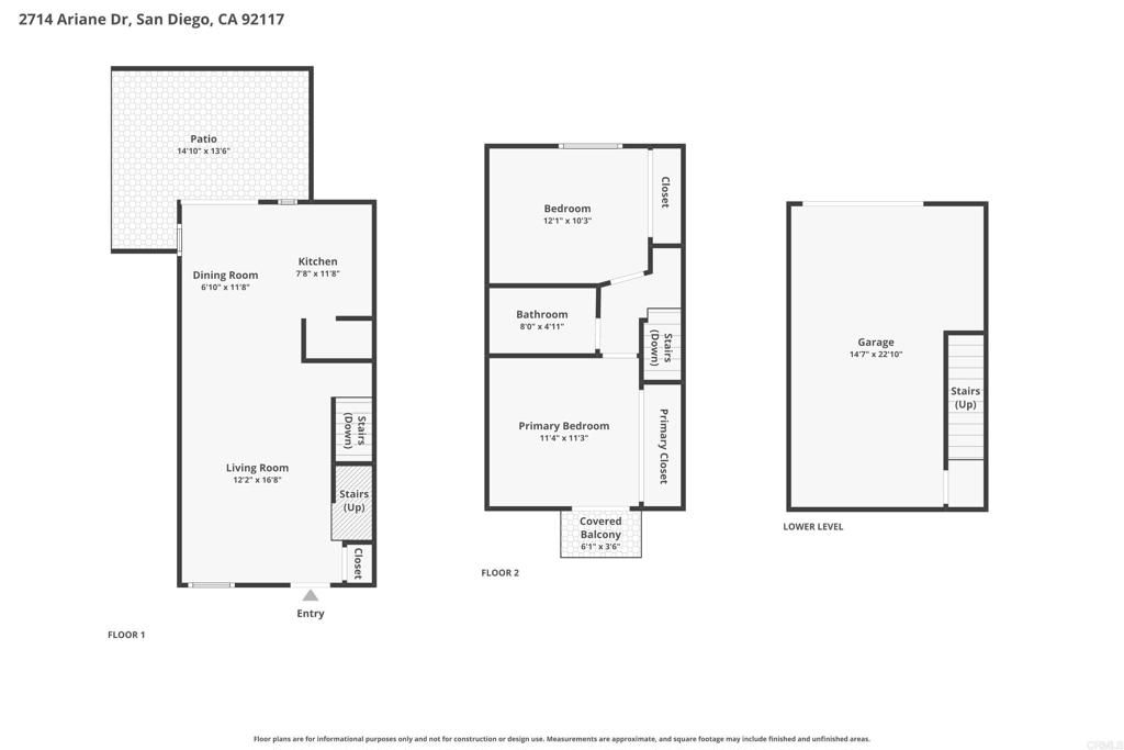 Image 45 of property listing at 2714 Ariane Drive 17, San Diego, CA 92117