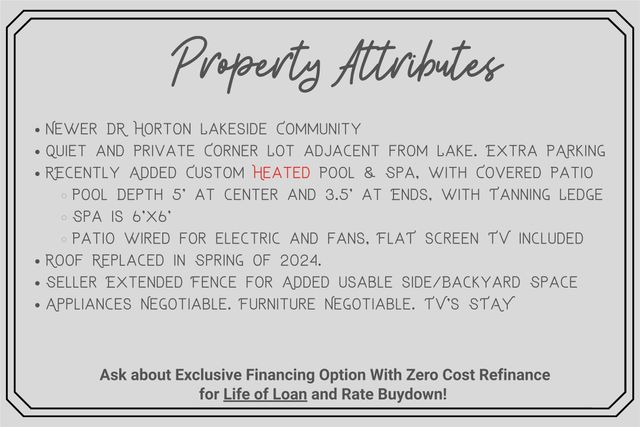 2900 Frio Road, Oak Point, TX 75068