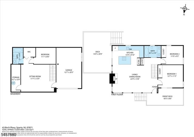 43 Birch Pkwy, Byram Twp., NJ 07871