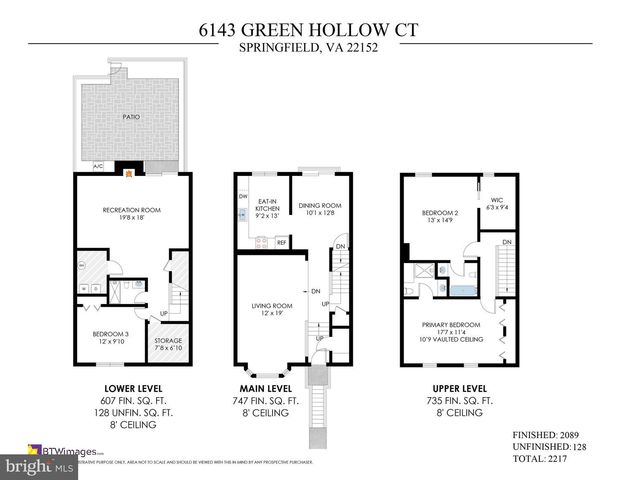 6143 GREEN HOLLOW CT, Springfield, VA 22152