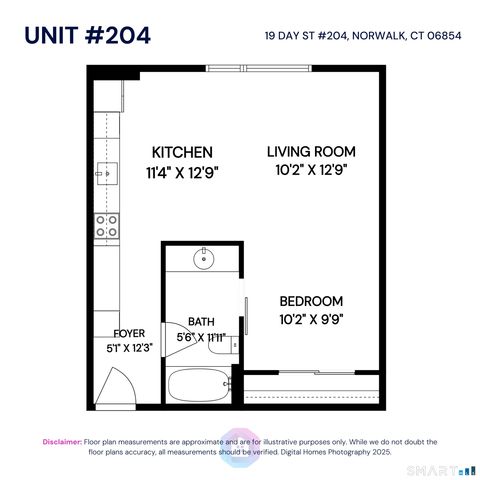 19 Day Street 204, Norwalk, CT 06854