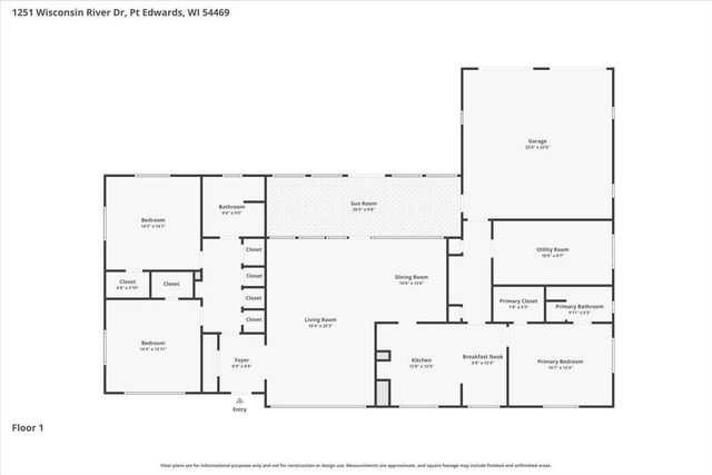 1251 WISCONSIN RIVER DRIVE, Port Edwards, WI 54469