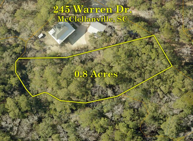245 Warren Drive, Mcclellanville, SC 29458