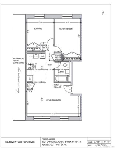 1731 Lacombe Avenue 3A, Bronx, NY 10473