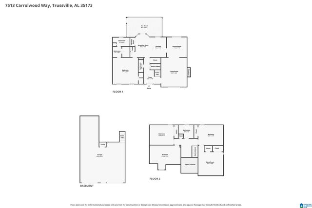 7513 CARROLWOOD WAY, Trussville, AL 35173