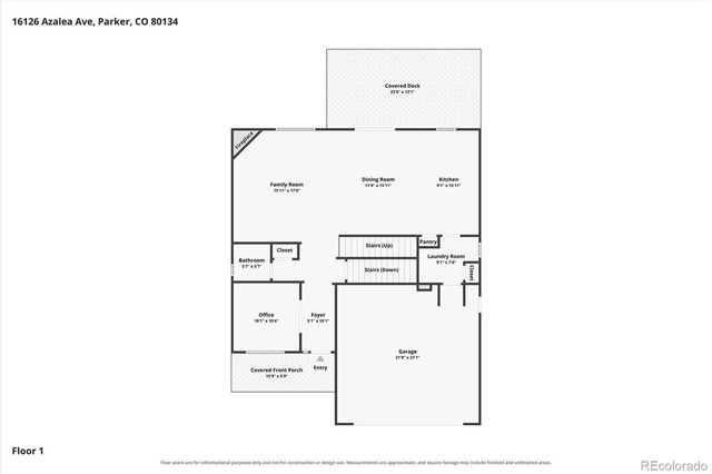 16126 Azalea Avenue, Parker, CO 80134
