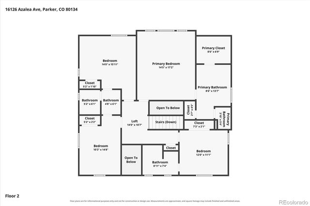 16126 Azalea Avenue, Parker, CO 80134