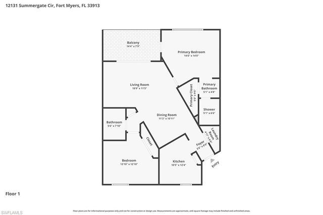 12131 Summergate CIR 203, Fort Myers, FL 33913