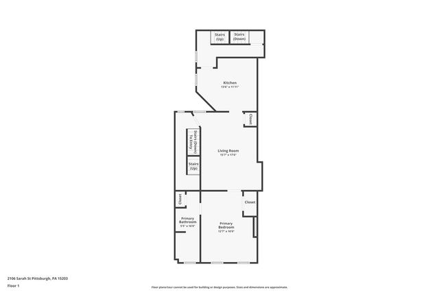 2106 Sarah St, South Side, PA 15203