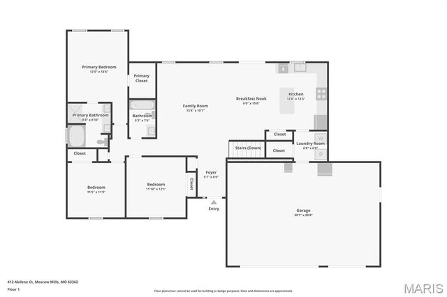 412 Abilene Court, Moscow Mills, MO 63362
