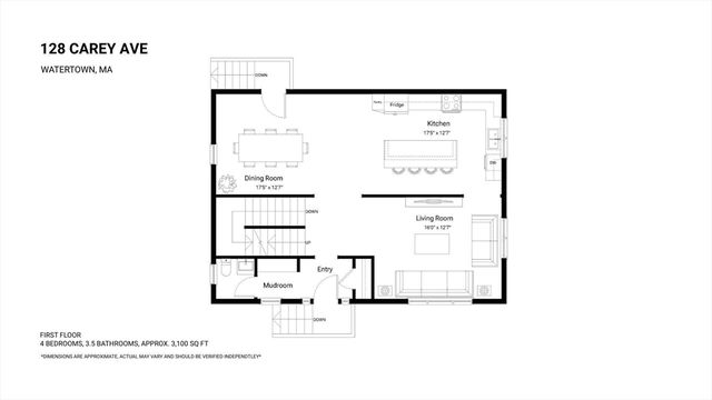 128 Carey Ave 1, Watertown, MA 02472