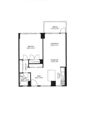 215 Park Row Apt 12C, New York City, NY 10038