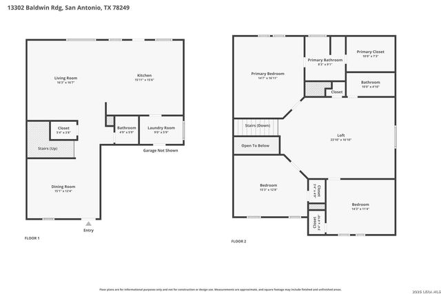 13302 BALDWIN RDG, San Antonio, TX 78249