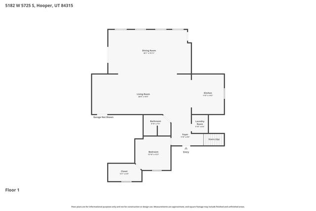 5182 W 5725 S, Hooper, UT 84315
