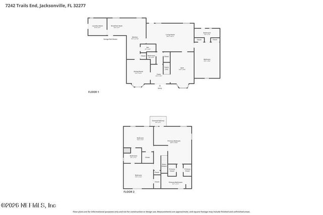 7242 TRAILS END, Jacksonville, FL 32277