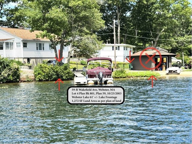 60 Wakefield Ave Webster Lake, Webster, MA 01570
