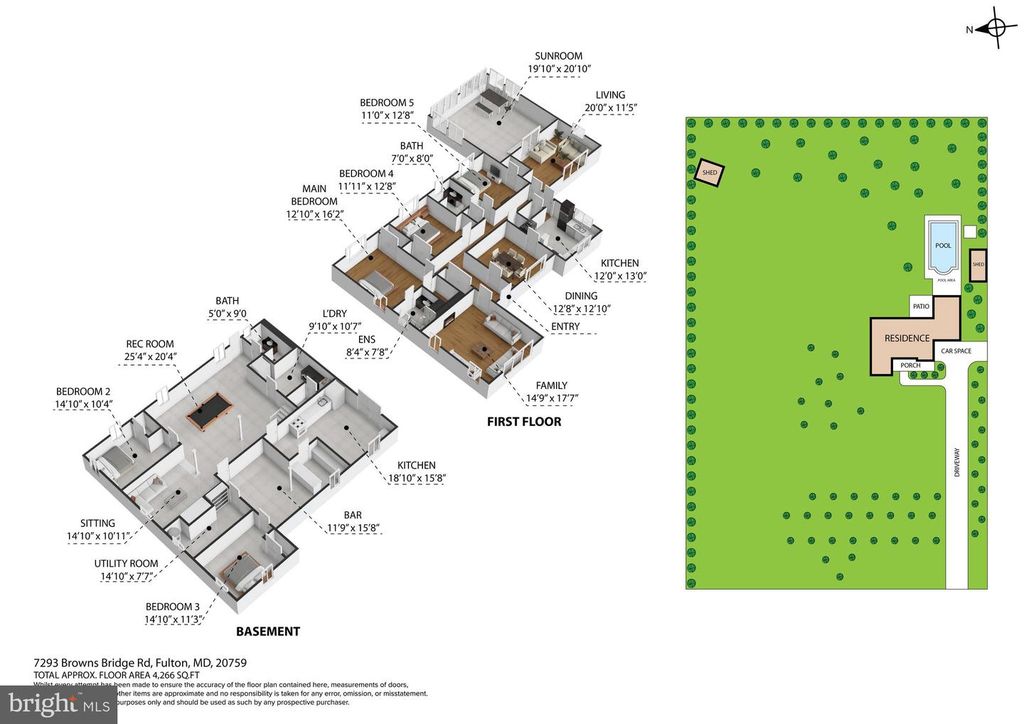 Image 92 of property listing at 7293 BROWNS BRIDGE RD, Fulton, MD 20759