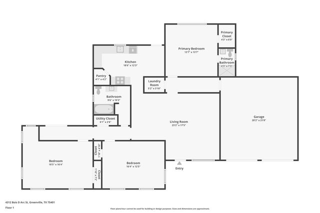 4312 Bois D Arc Street, Greenville, TX 75401