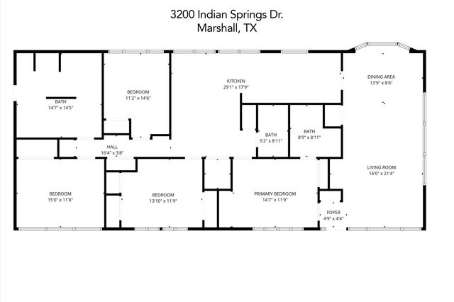 3200 Indian Springs, Marshall, TX 75672