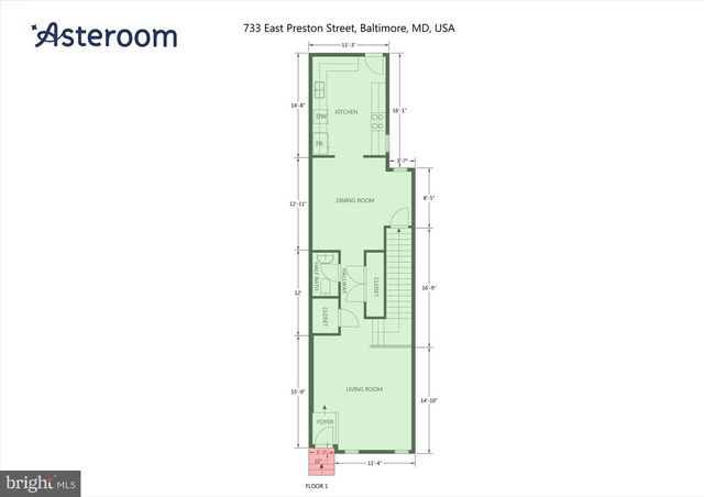 733 E PRESTON ST, Baltimore, MD 21202