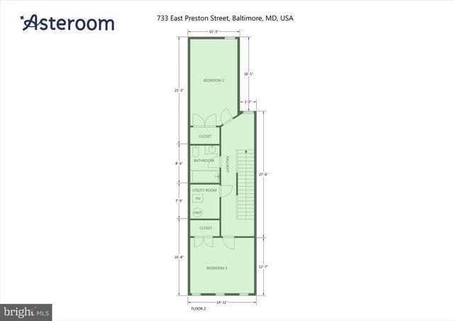 733 E PRESTON ST, Baltimore, MD 21202