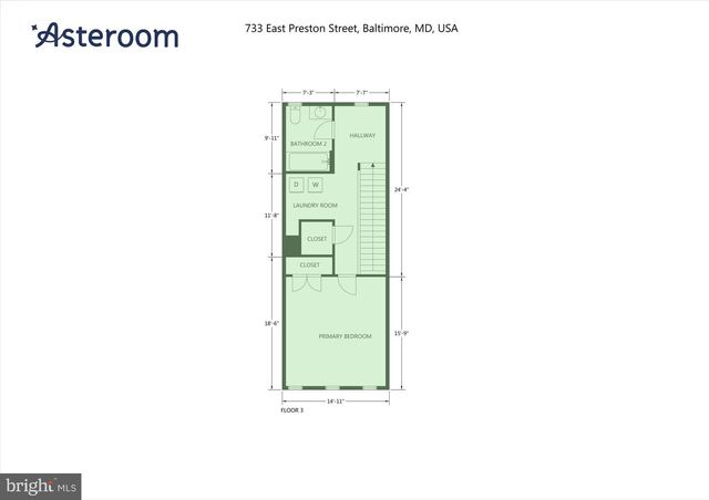 733 E PRESTON ST, Baltimore, MD 21202